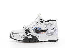 Чоловічі кросівки Nike Air Trainer 1 SP Utility White Найк Аір Трейнер білі текстиль рефлектив демісезон, фото 4