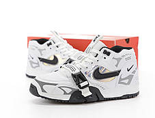 Чоловічі кросівки Nike Air Trainer 1 SP Utility White Найк Аір Трейнер білі текстиль рефлектив демісезон, фото 3