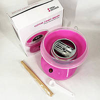 Апарат для солодкої вати Cotton Candy Maker. BT-858 Колір рожевий