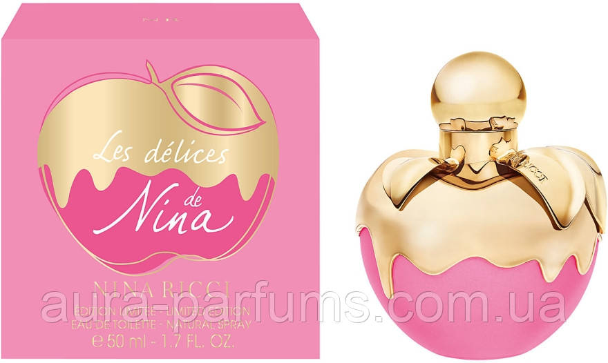 Жіночі парфуми Nina Ricci Nina Les Delices de Nina Туалетна вода 75 ml/мл оригінал