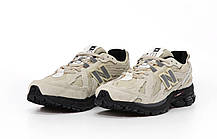 Чоловічі кросівки New Balance 1906D Protection Pack Beige Black Нью Беланс 1906Д бежеві замша демісезон, фото 6