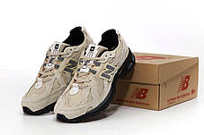 Чоловічі кросівки New Balance 1906D Protection Pack Beige Black Нью Беланс 1906Д бежеві замша демісезон, фото 3