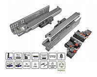 Направляющая GTV MODERN SLIDE PUSH TO OPEN L-400 нижнего монтажа 3D крепление фасада