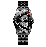 Якісний сталевий класичний красивий чоловічий годинник, фото 4