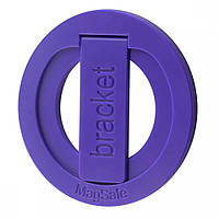 Кольцо-держатель для телефона Silicone MagSafe с подставкой Синий