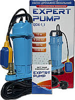 EXPERT PUMP QDX 1.1 Без попловка Насос дренажный  для грязной води, откачки септиков с поплавком