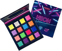 Палетка теней Parisa Cosmetics Neon Demon Eyeshadow Palette 16 оттенков