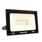 Світлодіодний прожектор UNILITE 10W 220V 850lm 6500K (UL-117913) Чорний, фото 3