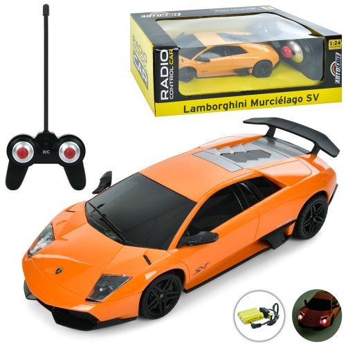 KMAR-2325 Машина АвтоСвіт, 1:24, Lamborghini, радіоприскорення, акумулятор, 20 см, світло, гумові колеса, USB