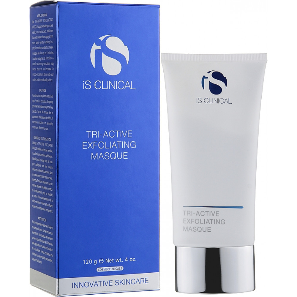 Ензимна маска для обличчя IS Clinical Tri-Active Exfolianting Masque 120g, фото 1