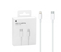 Кабель живлення USB-C to Lightning (1m) на Apple iphone ipad айфон айпад білий 1м