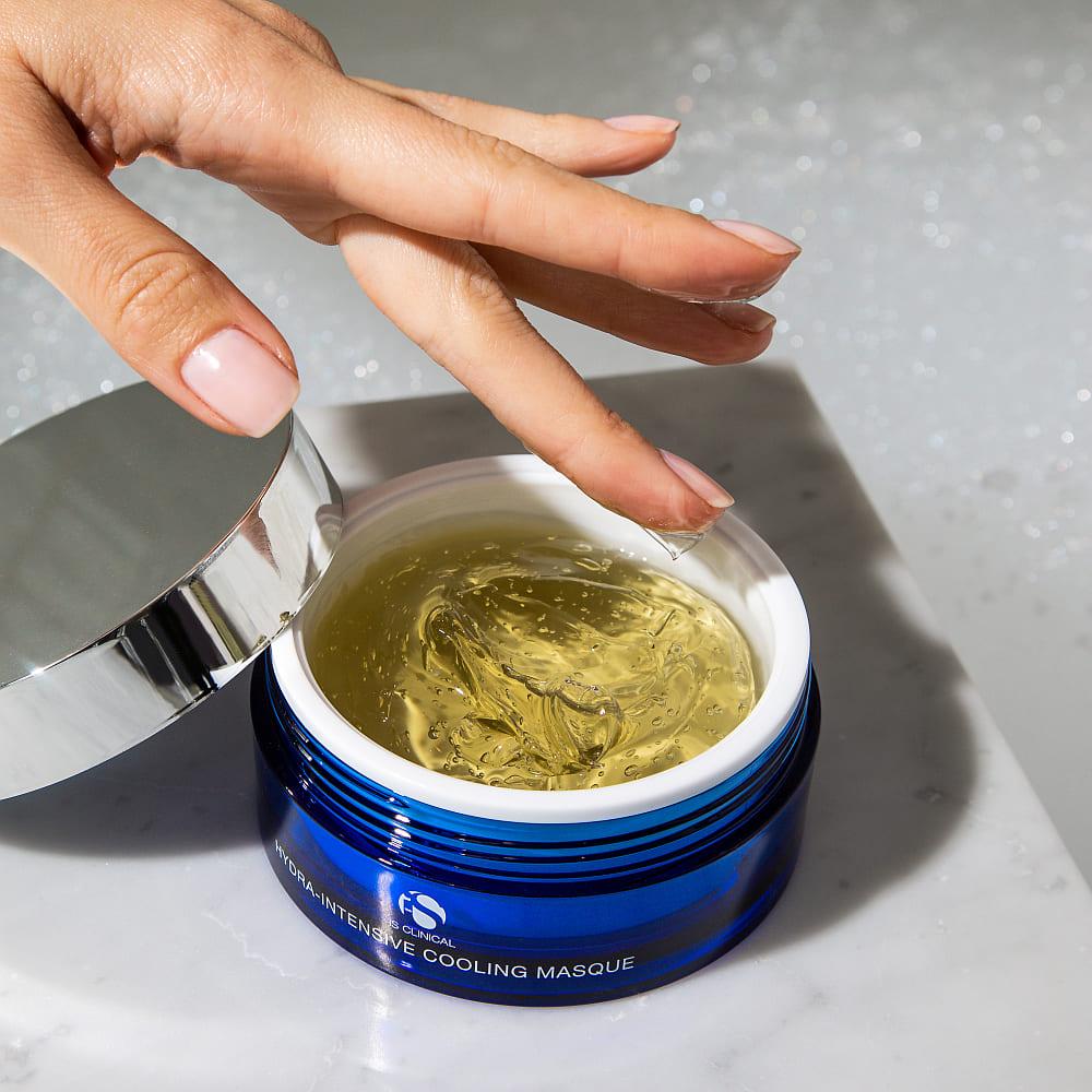 Маска для зволоження обличчя iS Clinical Hydra-Intensive Cooling Masque 120ml зміцнювальна та відновлювальна маска для обличчя