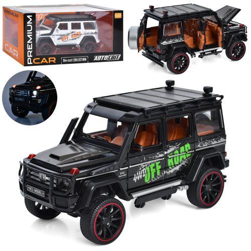 KMAP-1864 Джип АвтоСвіт, 22 см, 1:22, металева, інерційна, світло, батарейки таблетки, у коробці, 29-15-14