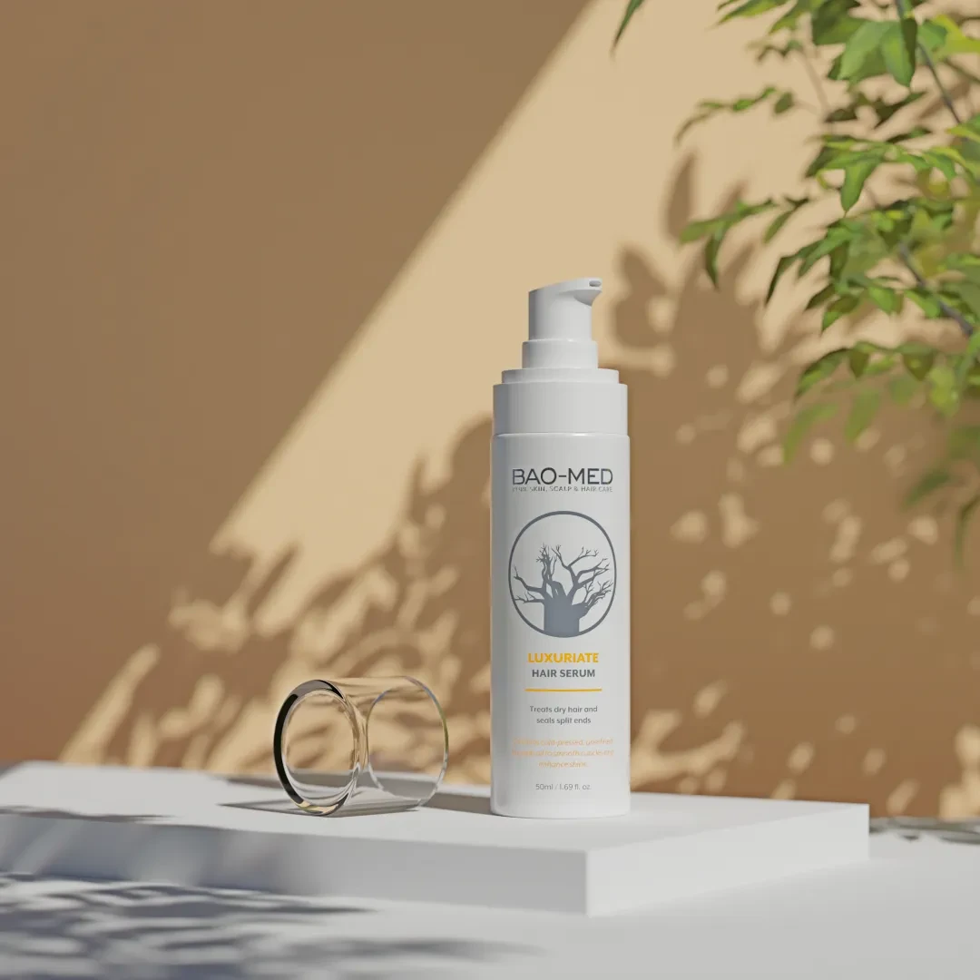 Серум для волосся з олією баобабу Bao-Med Luxuriate Hair Serum 50ml, фото 1