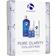 Набір для очищення шкіри IS Clinical Pure Clarity Collection, набір антиакне 4 продукту