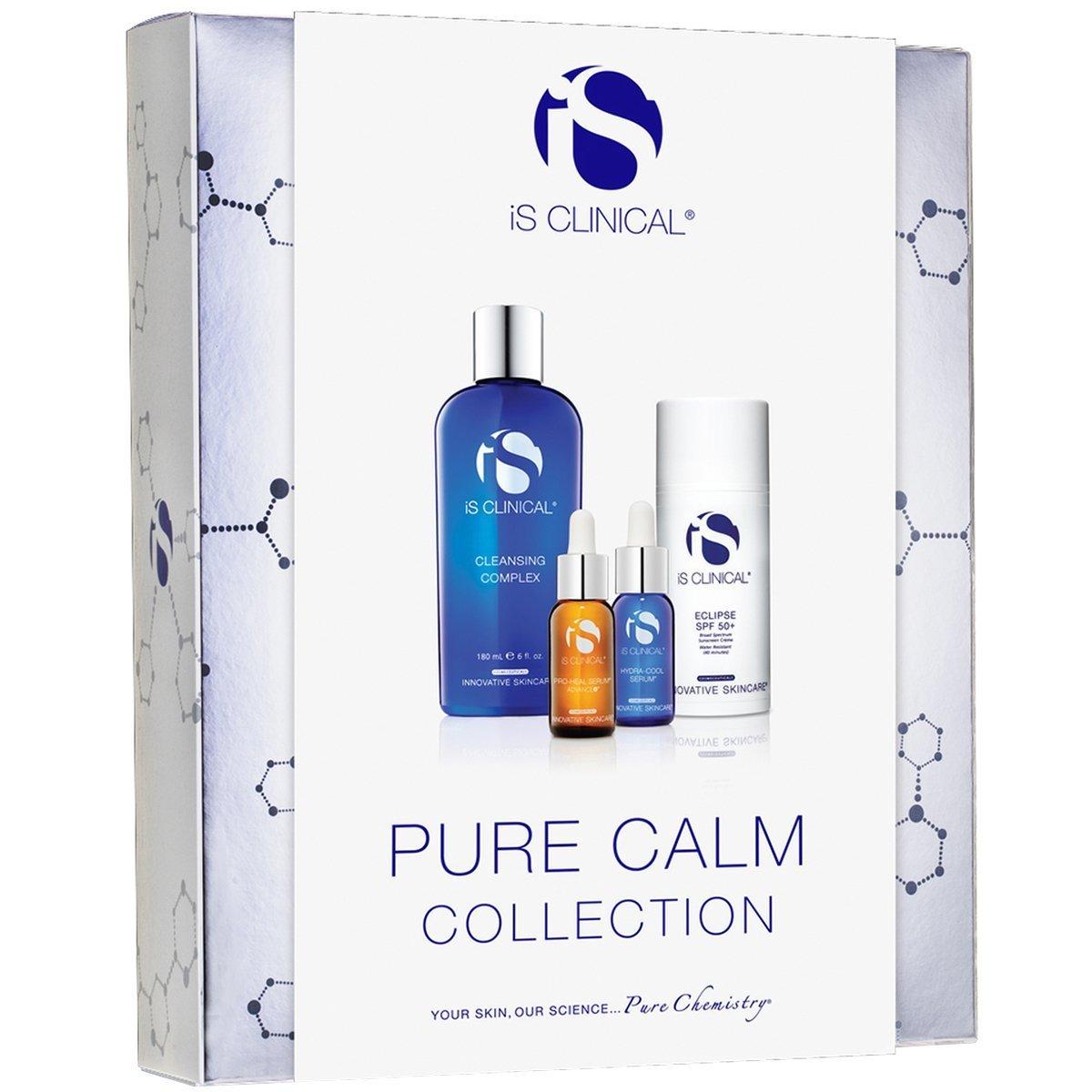 Набір для чутливої шкіри IS Clinical Pure Calm Collection, заспокійливий набір для шкіри 4 продукти, фото 1