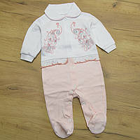 56 0-1 святковий костюм нарядний чоловічок для новонародженої дівчинки 7102