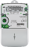 Счетчик электроэнергии NIK 2100 AP6T.2802.MС.11, 220В, 5-80A, А+/- PLC-модуль, реле, многотарифный