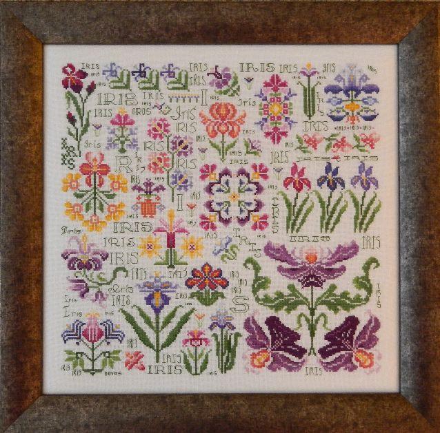 Схема для вышивки Rosewood Manor Dreaming of Iris RMS1287, фото 1