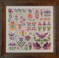 Схема для вышивки Rosewood Manor Dreaming of Iris RMS1287