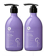 Набор для волос Luseta Biotin & Collagen шампунь и кондиционер, 500+500 мл