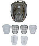 Захисна маска повнолицева з респіратором ЗМ 6800, фото 10