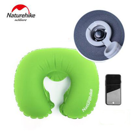 Надувная подушка Naturehike Neck Ultralight TPU NH17T013-U green PRO_385 - фото 2 - id-p2067958005