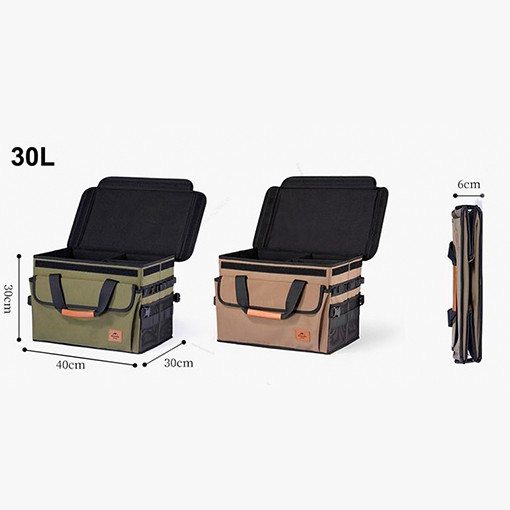 Сумка для кемпинга Naturehike Folding Box 30л NH21SNX04 army green PRO_2002 - фото 2 - id-p2067958010