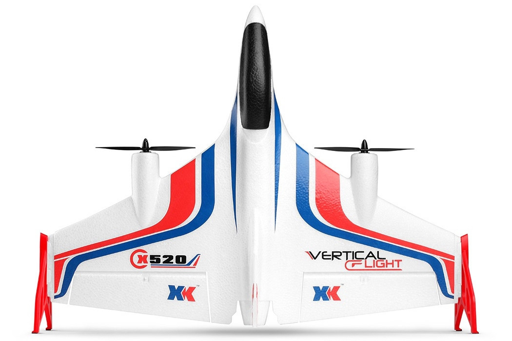 Самолёт VTOL р/у XK X-520 520мм бесколлекторный со стабилизацией EVO - фото 9 - id-p2067984606