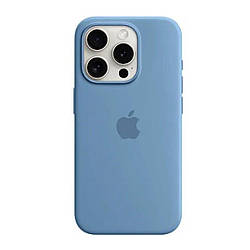 Чохол для смартфона Silicone Full Case AAA MagSafe IC for iPhone 15 Pro Blue