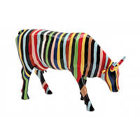 Коллекционная статуэтка корова Striped, Size L