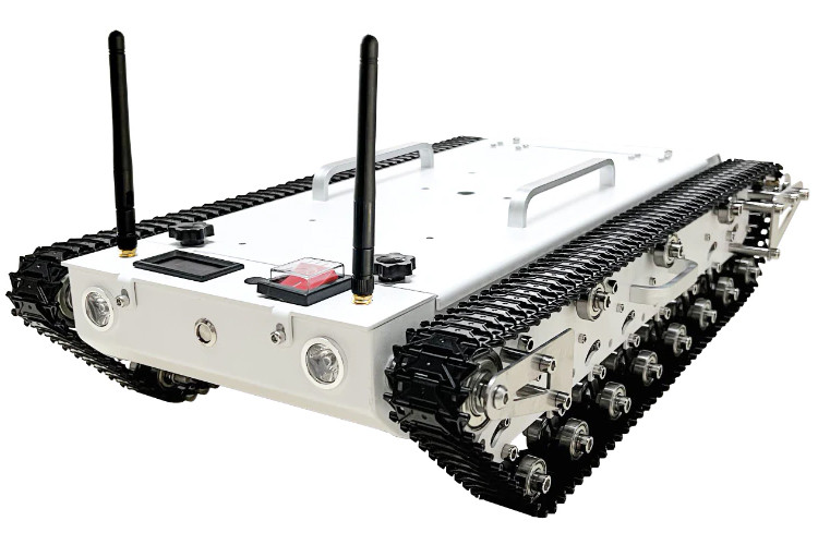 Гусеничная платформа DLBOT Танк WT600S для робототехники (KIT3, белый) EVO - фото 1 - id-p2067984818