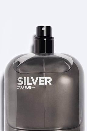 Туалетна вода для чоловіків Zara Man Silver 80 мл, фото 3