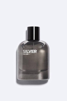 Туалетна вода для чоловіків Zara Man Silver 80 мл, фото 1