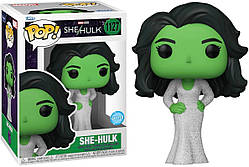 Фігурка Фанко Поп Жінка Халк у блискучому платті Funko POP!: Marvel She-Hulk 1127