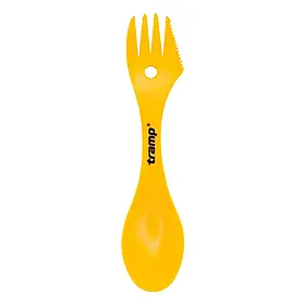 Ложка-віделка TRAMP пластикова UTRC-069, yellow
