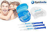 Набір для відбілювання зубів OptiSmile Teeth Whitening Kit 9х для домашнього відбілювання зубів, фото 2