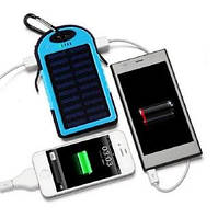 Повербанк Solar energy 10000 mAh із сонячною батареєю Павербанк для телефону Повербанки пауербанк