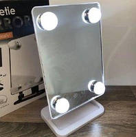 Косметическое сенсорное зеркало для подсветки Cosmetie mirror 360 на подставке MY