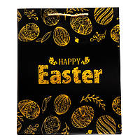 Подарочный пакет "Happy Easter", 26*32 см