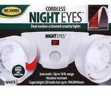 Бездротовий ліхтар на стіну з датчиком руху Cordless Night Eyes