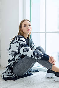 Кардиган жіночий теплий в'язаний