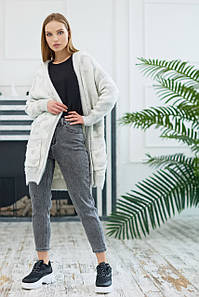 Кардиган жіночий теплий в'язаний