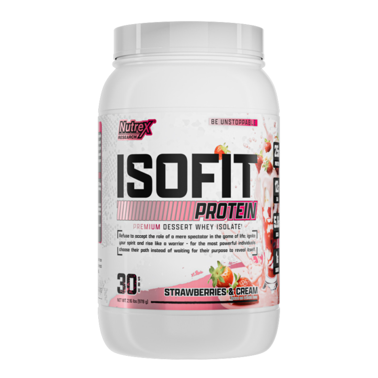 Isoﬁt - 993g Strawberry
