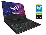 Игровой ноутбук Asus ROG Zephyrus S GX531GW / 15.6" (1920x1080) IPS / Intel Core i7-8750H (6 ( | всё для тебя