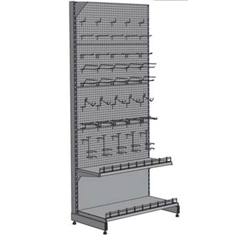 Перфоровані торгові стелажі б/у