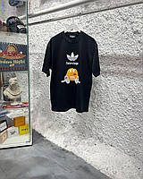Премиум футболка BAЛENCIAГA M&M s OVER SIZE стильная мужская брендовая
