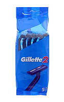 Одноразові станки для гоління (Бритви) чоловічі Gillette 2 (5 шт.) 3014260287030