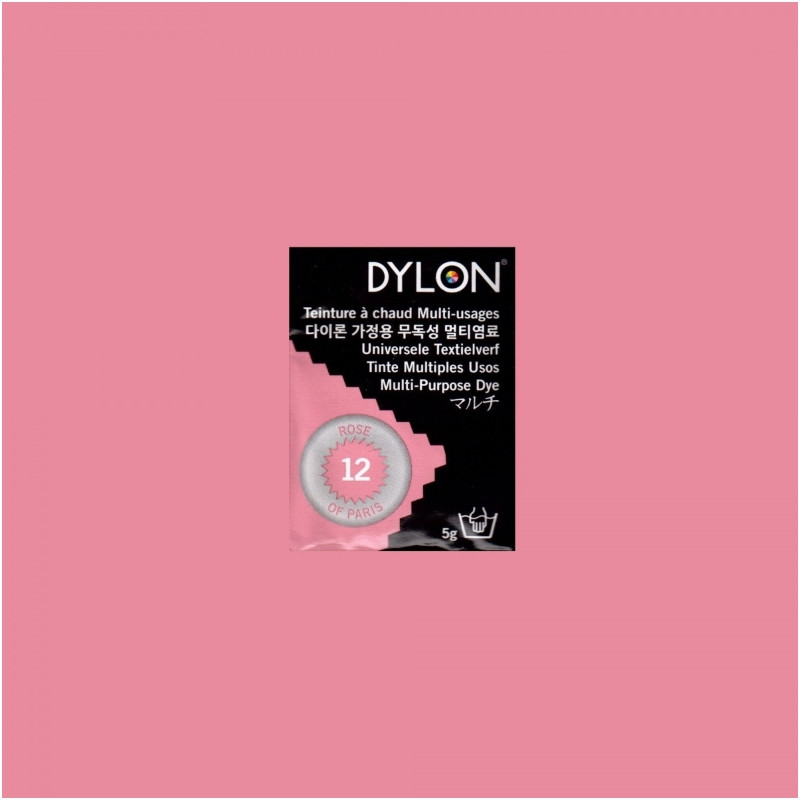 Багатоцільовий барвник для ручного фарбування тканини DYLON Multipurpose Rose of Paris