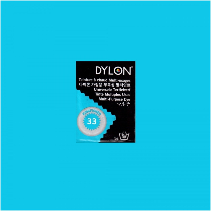 Багатоцільовий барвник для ручного фарбування тканини DYLON Multipurpose Kingfisher